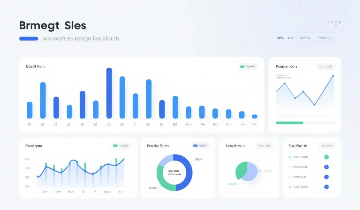 数据看板示意图